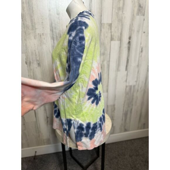 Old Navy Tie-Dye Long Sleeve Tunic Sweatshirt Multicolor Spiral small - Picture 5 of 5